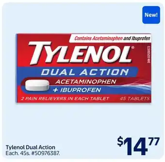 Walmart Tylenol Dual Action offer