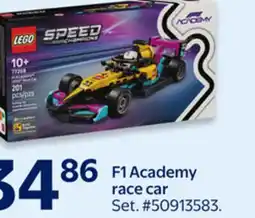 Walmart F1 Academy race car offer