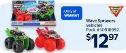 Walmart Wave Sprayers vehicles offer