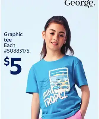Walmart Graphic Tee offer