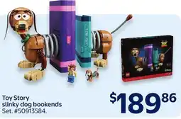Walmart Toy Story slinky dog bookends offer