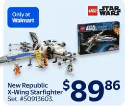 Walmart New Republic X-Wing Starfighter offer