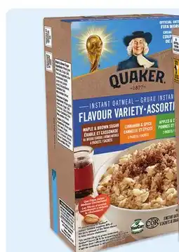 Walmart Quaker instant oatmeal offer