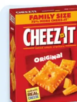 Walmart Cheez-It family size crackers offer