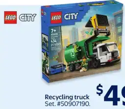 Walmart LEGO CITY Recycling truck offer