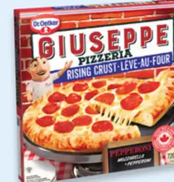 Walmart Dr. Oetker Giuseppe Pizzeria rising crust frozen pizza offer