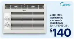 Walmart Midea 5.000-BTU Mechanical window air conditioner offer