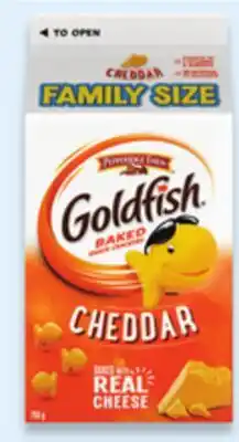 Walmart Goldfish family size crackers offer