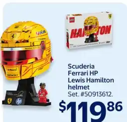 Walmart Scuderia Ferrari HP Lewis Hamilton helmet offer