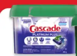 Walmart Cascade Action Pacs dishwasher detergent offer