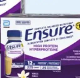 Walmart Ensure meal replacement shakes offer