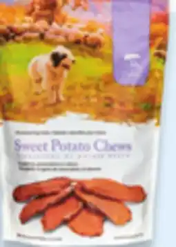 Walmart Caledon Farms sweet potato chews 795 g dog treats offer