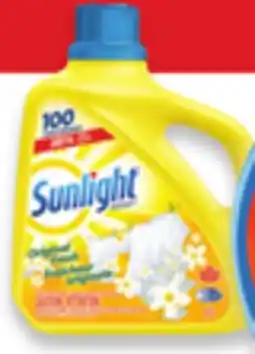 Walmart Sunlight 100 loads laundry detergent offer