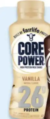 Walmart Core Power high protein shake offer