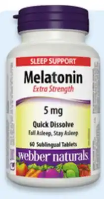 Walmart Webber Naturals melatonin offer