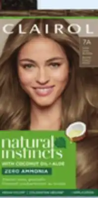 Walmart Clairol Natural Instincts hair colour offer