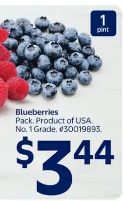 Walmart Blueberries offer