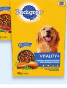 Walmart Pedigree dry dog food offer