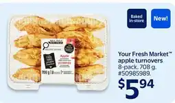 Walmart Your Fresh Market apple turnovers offer