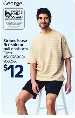 Walmart George pull on shorts offer