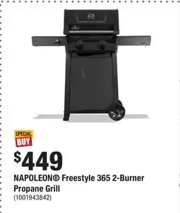 Home Depot NAPOLEON Freestyle 365 2-Burner Propane Grill offer