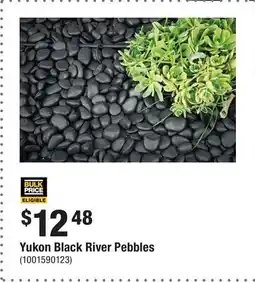 Home Depot Yukon Black River Pebbles offer