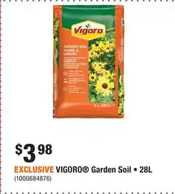 Home Depot EXCLUSIVE VIGORO Garden Soil • offer