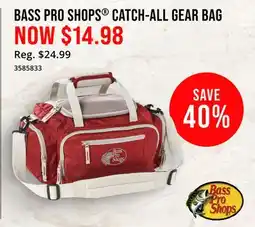 Cabela's BASS PRO SHOPS CATCH-ALL GEAR BAG offer