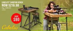 Cabela's CABELA'S SHOOTING BENCH offer