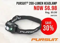Cabela's PURSUIT 200-LUMEN HEADLAMP offer