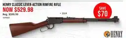Cabela's HENRY CLASSIC LEVER-ACTION RIMFIRE RIFLE offer