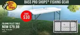 Cabela's BASS PRO SHOPS FOLDING FILLET TABLE offer