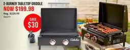 Cabela's Cabela's 2-BURNER TABLETOP GRIDDLE offer