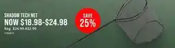 Cabela's SHADOW TECH NET offer