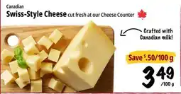 Farm Boy Canadian Swiss-Style Cheese offer