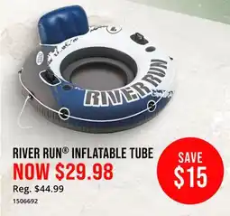 Cabela's INTEX RIVER RUN INFLATABLE TUBE offer