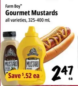 Farm Boy Farm Boy Gourmet Mustards offer