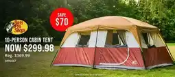 Cabela's Bass Pro Shops 10-PERSON CABIN TENT offer