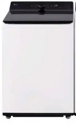 The Brick LG 6.1 Cu. Ft. Smart Top-Load High-Efficiency Washer - White - WT8405CW offer