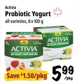 Farm Boy Activia Probiotic Yogurt offer