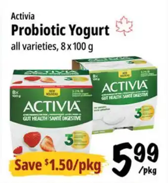 Farm Boy Activia Probiotic Yogurt offer
