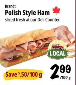 Farm Boy Brandt Polish Style Ham offer
