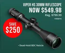 Cabela's VIPER HS 30MM RIFLESCOPE offer