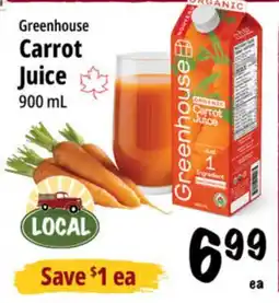 Farm Boy Greenhouse Carrot Juice offer