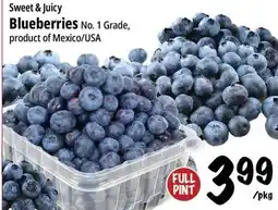 Farm Boy Blueberries offer