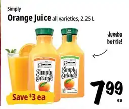 Farm Boy Simply Orange Juice offer