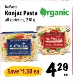 Farm Boy NuPasta Konjac Pasta offer