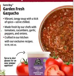 Farm Boy Farm Boy Garden Fresh Gazpacho offer