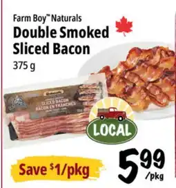 Farm Boy Farm Boy Naturals Double Smoked Sliced Bacon offer