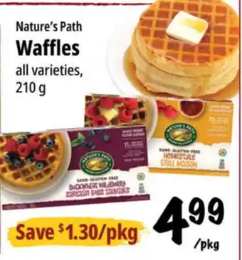 Farm Boy Nature's Path Waffles offer